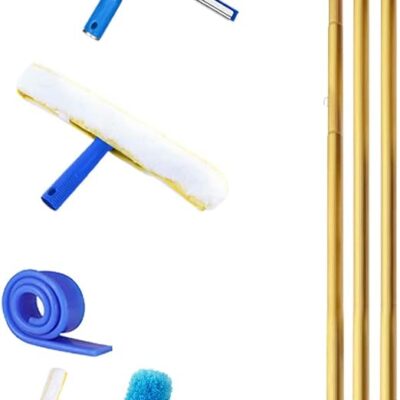 Extendable Microfiber Window and Surface Cleaner