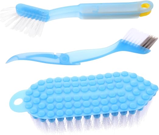 Non-Slip Handle Crevice Cleaning Brush