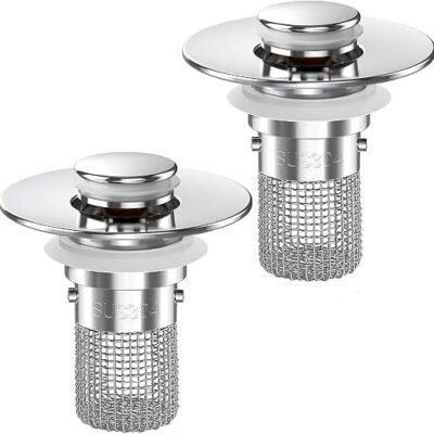 Removable Stainless Steel Sink Drain Strainer