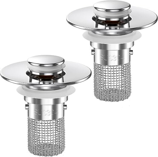 Removable Stainless Steel Sink Drain Strainer