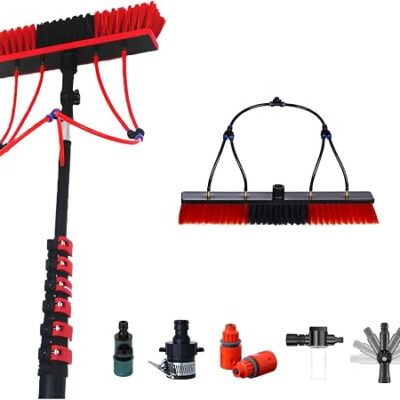 Four-Outlet Exterior Cleaning System