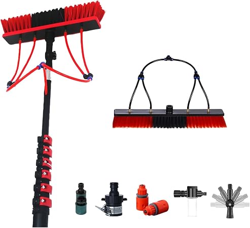 Four-Outlet Exterior Cleaning System