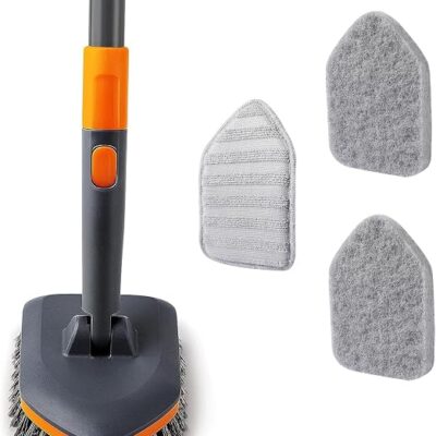 Multi-Brush Cleaning Set with Extendable Handle