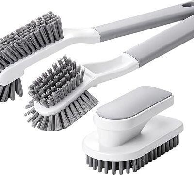 Multi-Purpose Bathroom Cleaning Brush Set