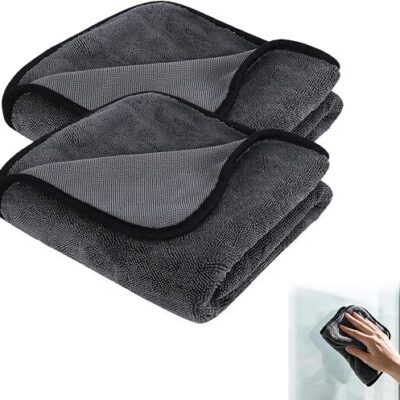 Streak-Free Microfiber Glass Cleaning Cloths