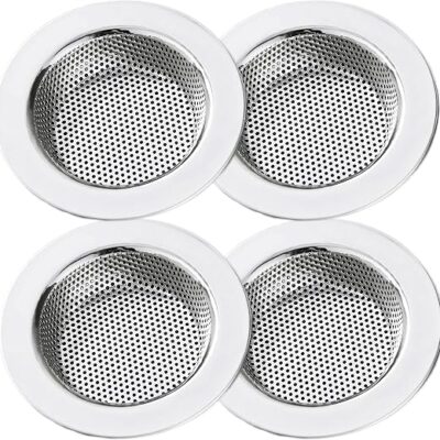 Stainless Steel Sink Strainer with Removable Basket