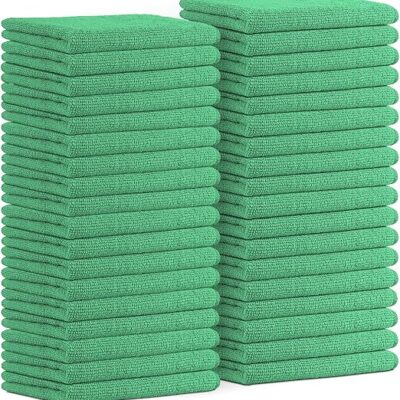 Absorbent Microfiber Cleaning Towels
